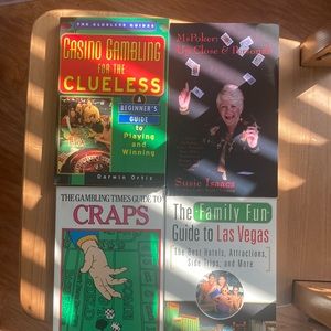 4 Las Vegas casino books. Interest writing and informative